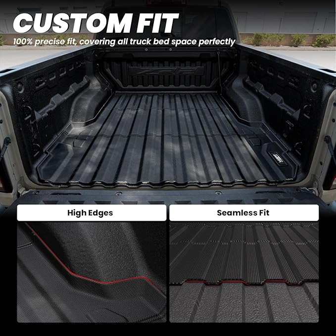 LASFIT Truck Bed Mat Fit for Chevrolet Chevy Colorado/GMC Canyon 2023 2024 2025 - Image 2