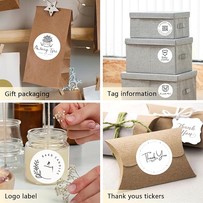 3 X 3 Inch Round Thermal Labels Circle Color Coding Labels Printable Waterproof - Image 6