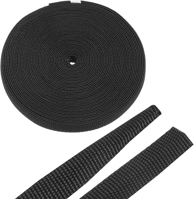 MECCANIXITY Braided Cable Sleeves Heat Shrinkable Fabric Sleeving, 1/4" 33ft by MECCANIXITY