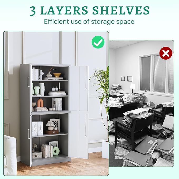 Letaya Metal Storage Cabinet - Image 6