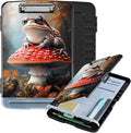 Clipboard with Storage Box & Pen Holder, Heavy Duty Clip Boards 8.5x11 by Unknown