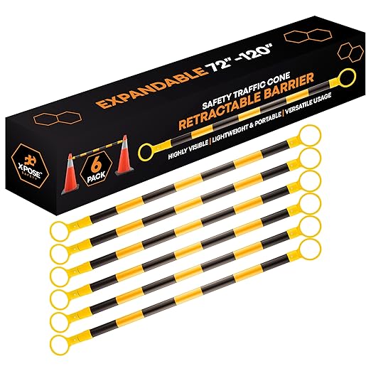 Retractable Barrier for Safety Traffic Cones by XposeSafety