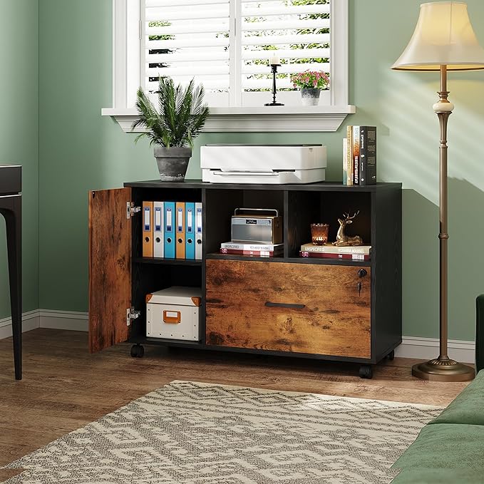 DEVAISE Lateral File Cabinet - Image 2