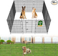 10 Panels No Dig Decorative Garden Fence by OutdoorFence