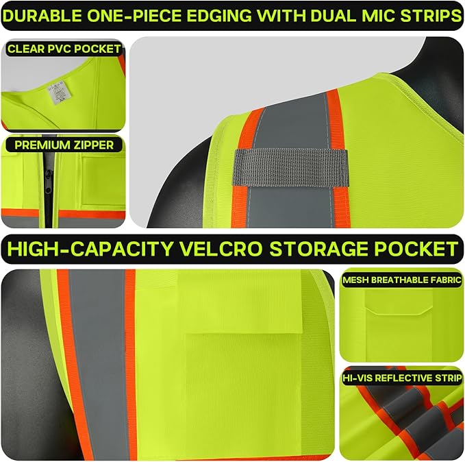 Safety Vest Customize Logo - Image 2