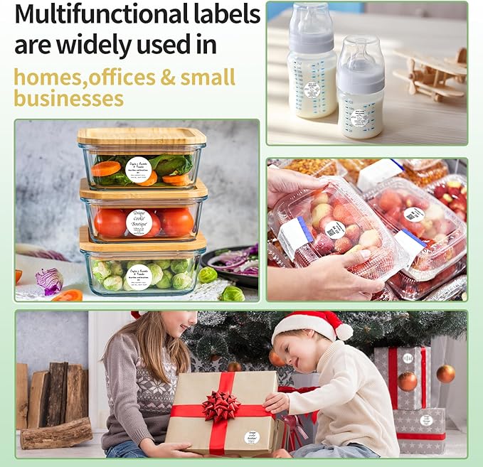 Phomemo Multi-Purpose Self-Adhesive Round Circle Label - Image 7