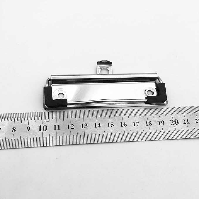 10 Pack Clipboard Clips 3.94" Mountable Metal Clipboards Hardware - Image 3
