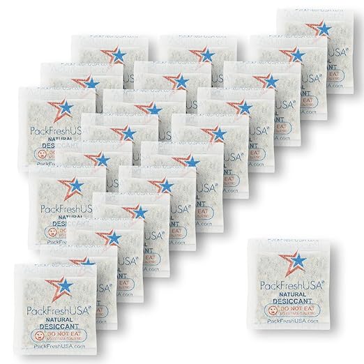 PackFreshUSA: 5 Gram Premium Food-Safe Desiccants by PackFreshUSA
