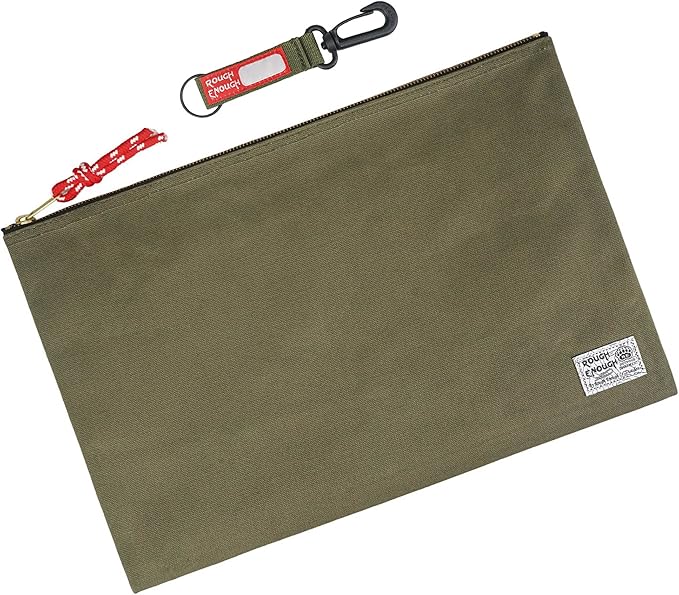 Rough Enough Important Document Storage Bag File Folder Organizer Pouch by REROUGHENOUGH