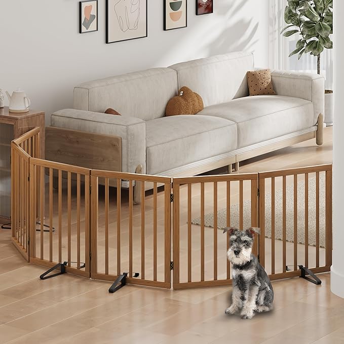 Freestanding Foldable Dog Gate - Image 6