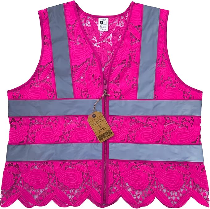 Lace-Mesh Safety Vest for Women & Men by TheOriginalLaceSafetyVest