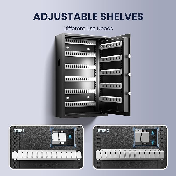 Heavy Duty 172 Keys Electronic Key Lock Box - Image 5