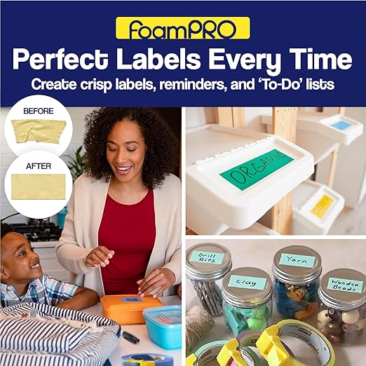 Foampro 149 Tape Cap Compact Tape Dispenser, 1 1/2” and 2” Masking and - Image 5