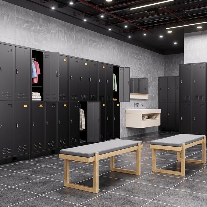 6 Doors Metal Lockers for Employees - Image 7