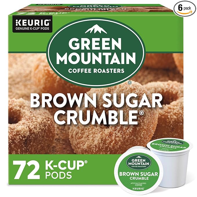 Green Mountain Coffee Roasters Brown Sugar Crumble Keurig Single-Serve K-Cup by GreenMountainCoffeeRoasters