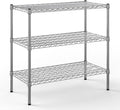 18" Deep x 36" Wide x 34" Height Wire Shelving Kit | 3-Tier | NSF Commercial by Regal+Altair