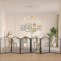 BHG Metal No-Assembly Freestanding Dog Gate by BHG