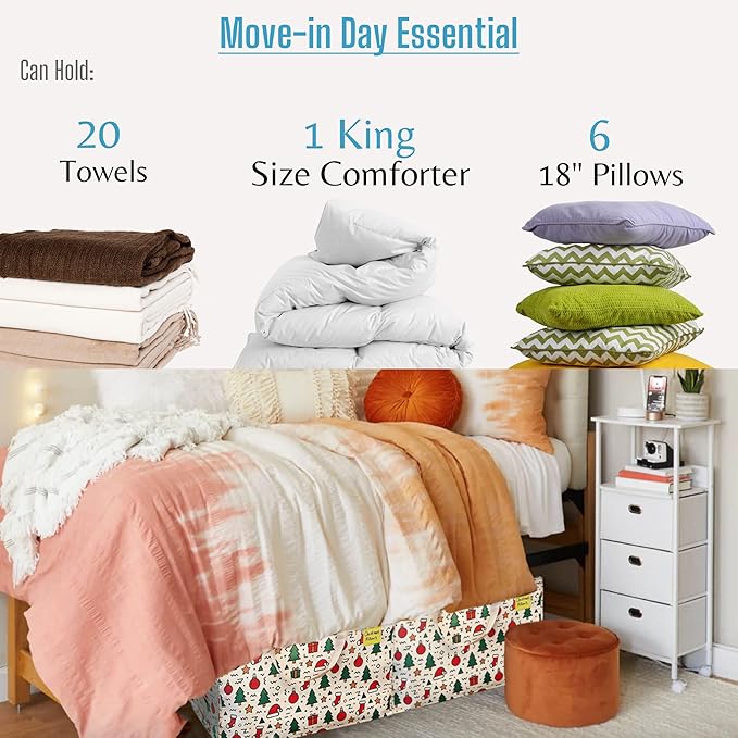 VENO 2 Pack Moving Bags and Large Christmas Decoration Storage Bins - Image 7