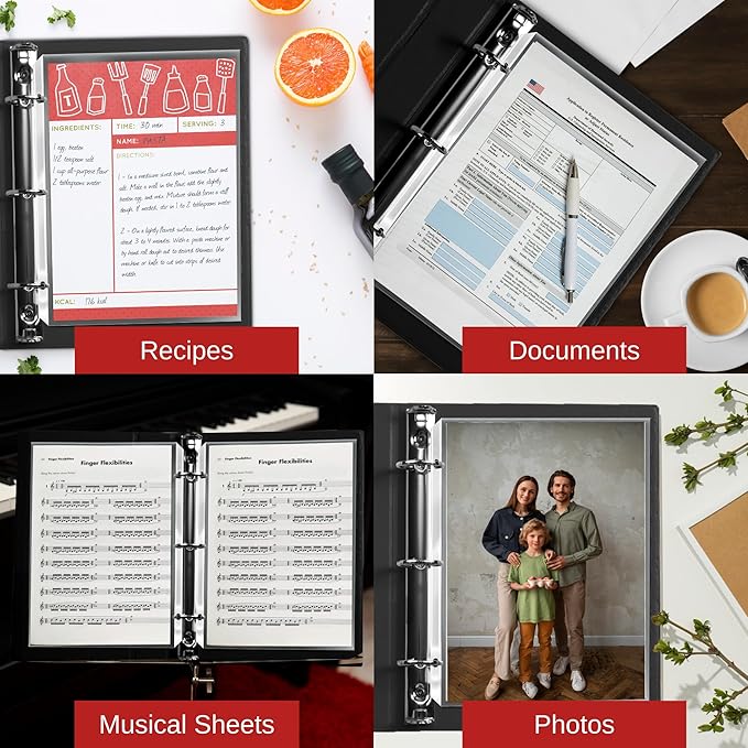 OfficeWerks Clear Sheet Protectors 8.5x11 - Image 2
