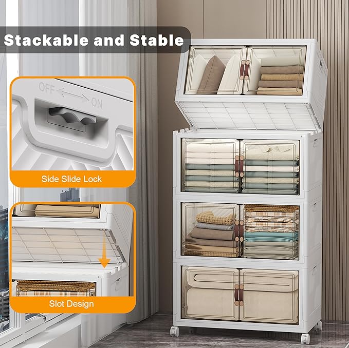 Extra Large Stackable Storage Bins - Image 7