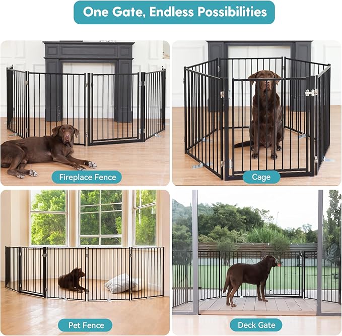 No Pawblems Free Standing Dog Gate - Image 5