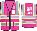 A-SAFETY Mesh High Vis Vest Lightweight Reflective Construction Vest by A-SAFETY
