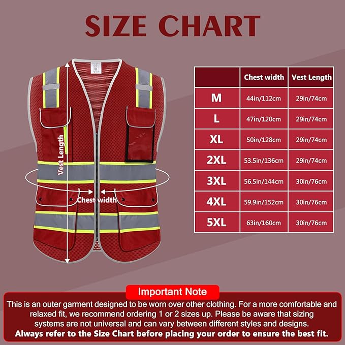High Visibility Safety Vest - Image 2