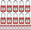 Lockout Tagout Locks, Safety Padlock, Loto Locks Keyed Differently Lock Out Tag by JOJOMARK