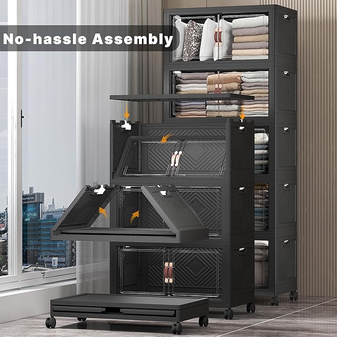 Extra Large Stackable Storage Bins - Image 4