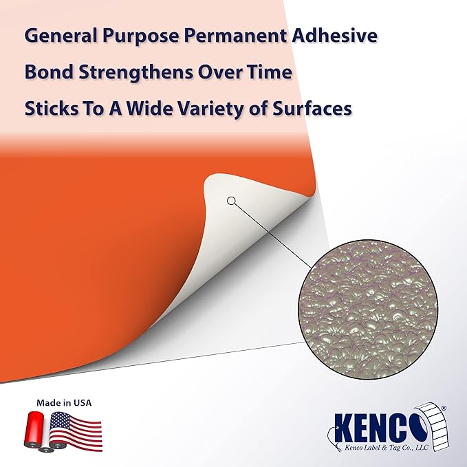 Kenco Color Coding 3 X 5 Rectangle Labels, Inventory Control Stickers 500 - Image 2