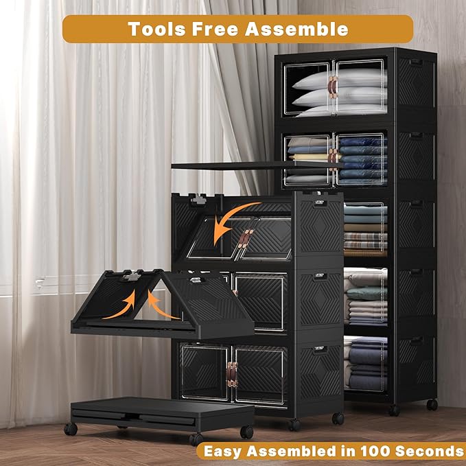 600Qt Stackable Storage Bins - Image 5
