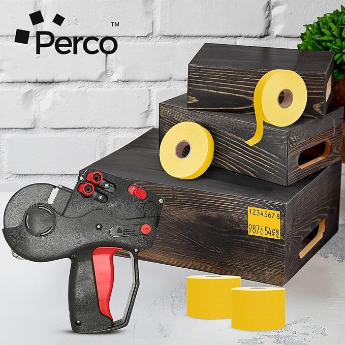 Perco Yellow Pricing Labels for Monarch 1136 Price Gun - Image 7