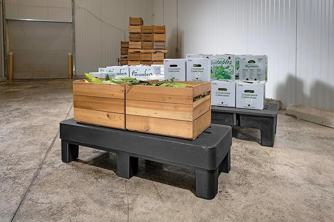 PolyMight Heavy-Duty Plastic Poly Dunnage Rack - Image 3