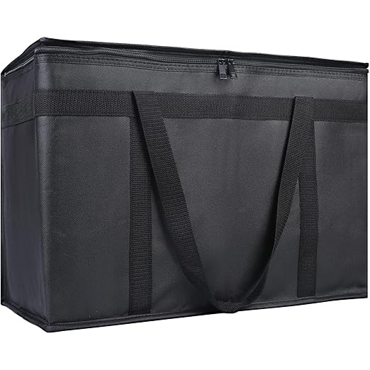 Bodaon 1-Pack Insulated Food Delivery Bag, XX-Large Reusable Grocery Shopping by Bodaon