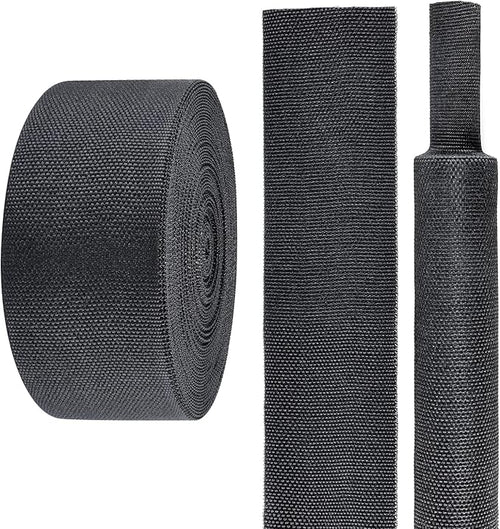 2 in 1 Heat Shrink Braided Sleeving Fabric Tubing-Ideal fit Irregular Shape by Sunnarepoon