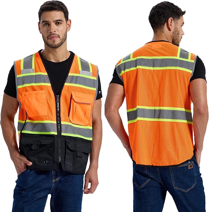 SRsafety High Visibility Vest, Security Vest by SRSAFETY