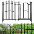 No Dig Garden Fence with Gate by Bilibompa