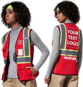 AYKRM Custom Logo Personalised Printed High Visibility Reflective 2 two tone by AYKRM