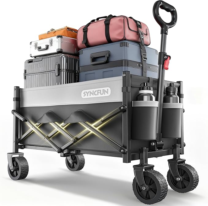 SYNCFUN Collapsible Wagon Cart by Unknown