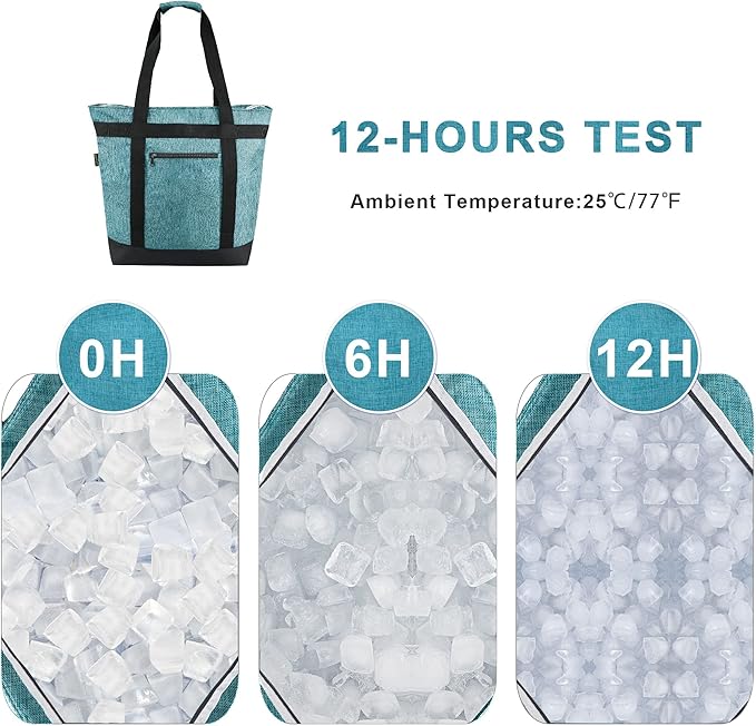 BeeGreen Cooler Bag Soft Leakproof Insulated Tote - Image 2