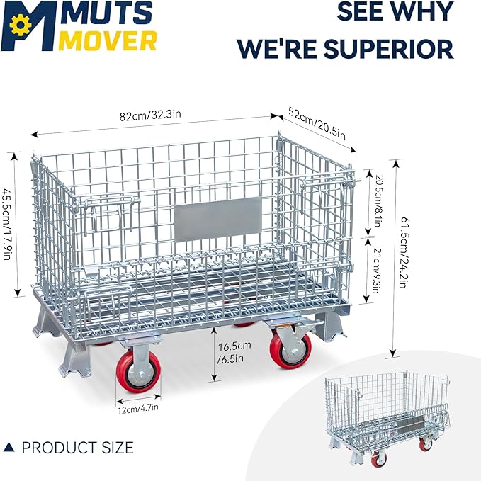 32"x20"x24" Heavy Duty Platform Truck - Image 5