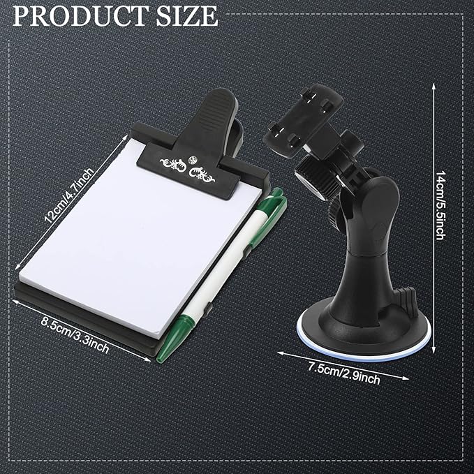Harloon 2 Pcs Car Notepad Holder - Image 2