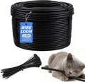 250FT Split Wire Loom Tubing, 1/4 Inch Wire Protector Tubing, Automotive Wire by Oleitodh