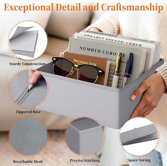 Drawer Organizer Clothes, 16 Pack Drawer Organizers and Underwear Organizer - Image 5