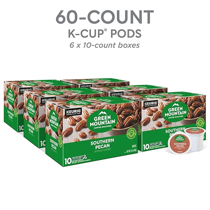 Green Mountain Coffee Roasters Southern Pecan Keurig Single-Serve K-Cup pods - Image 3
