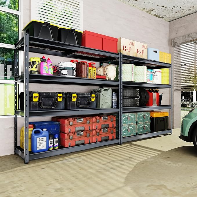 The Atlas 8000LBS Ultra Heavy Duty Garage Shelving, 72”W Storage Shelves - Image 2