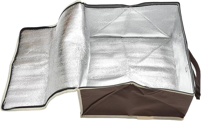 Insulated Food Delivery Bag 14 Inch Pizza Carrier Waterproof Thermal Tote - Image 2