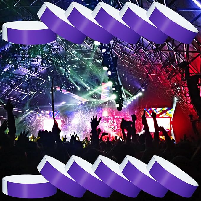 1200 Pcs Plastic Paper Wristbands - Image 5