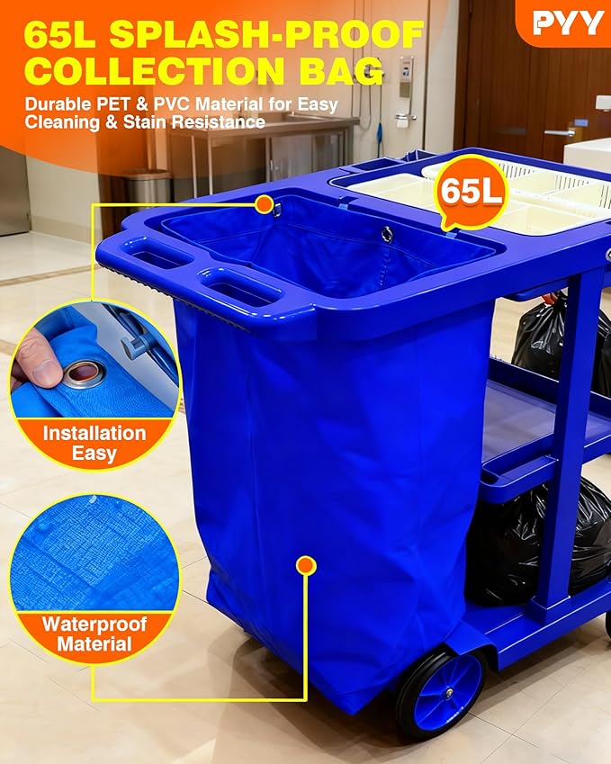 PYY Janitorial Cart - Image 2