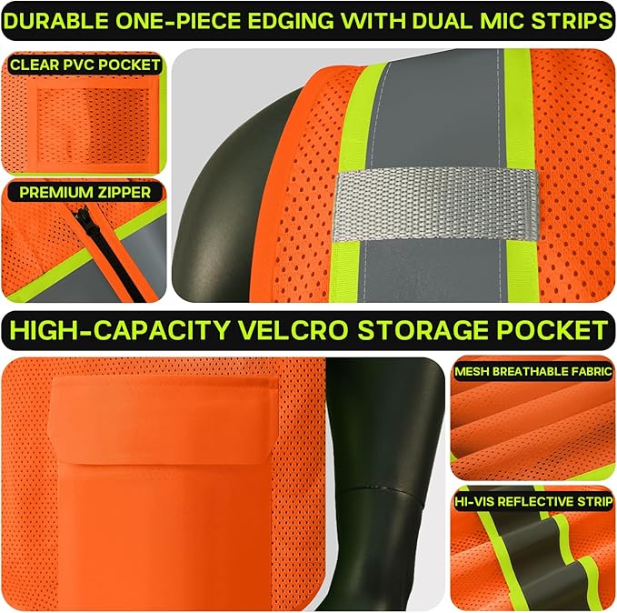 Safety Vest Customize Logo - Image 2